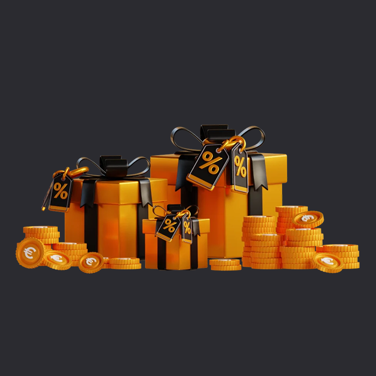 350 free spins offer displayed on a slot machine screen